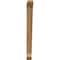Ekena Millwork Traditional Slat Smooth Bracket, Western Red Cedar, 3 1/2"W x 28"D x 40"H BKT04X28X40TRA06SWR - alternate 3